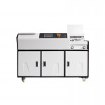 Industrial Perfect Electric Hot Glue Binding Binder Machine with Smoke Exhaust Device BM320C