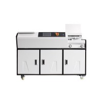 Industrial Perfect Electric Hot Glue Binding Binder Machine with Smoke Exhaust Device BM320C