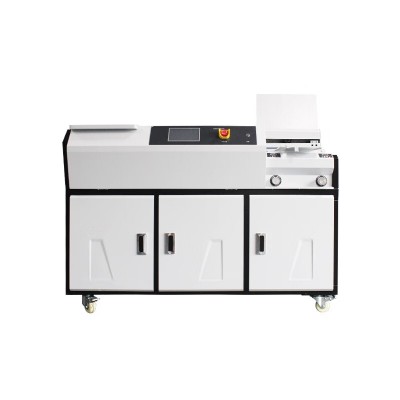 Industrial Perfect Electric Hot Glue Binding Binder Machine with Smoke Exhaust Device BM320C