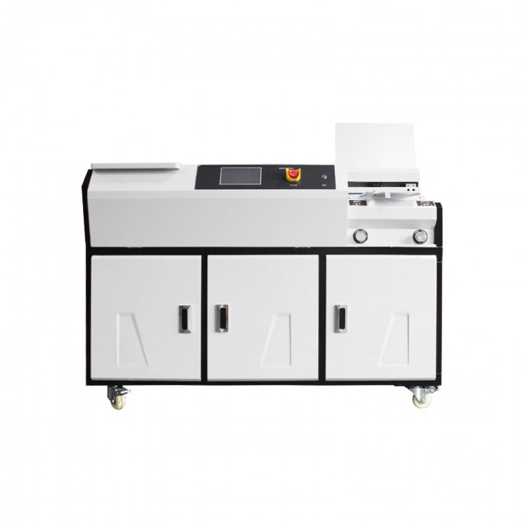 Industrial Perfect Electric Hot Glue Binding Binder Machine with Smoke Exhaust Device BM320C