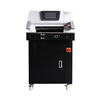 Commercial Heavy-Duty Electric Guillotine Paper Cutter Machine 50cm Cutting Core Motor PLC Components A3 New Condition-CM50M