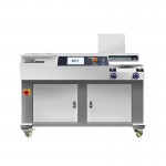 High-Speed A4 Book Binder Full-Scale Automatic Hot Glue Machine Tooth Clamping Structure Electric Power BM600SP