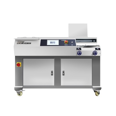 High-Speed A4 Book Binder Full-Scale Automatic Hot Glue Machine Tooth Clamping Structure Electric Power BM600SP