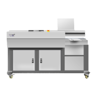 767HCA3 MODEL A3  Full Automatic Spine & Side Glue Book Binding Making Machine Manual Feeding New Used Condition Motor as Core Component